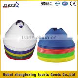 colorful 3"set plastic sports training soccer cones