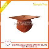 Child Graduation Cap Orange- Graduation Shiny Cap thumbnail-1