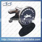 Custom Brass Soft Enamel Men Metal Cufflinks Parts thumbnail-5