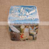 Square Tin Box for Accessory Storage& Beautiful Gift Tin Box thumbnail-3