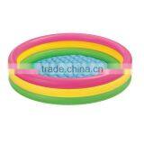 Rainbow Color Round Wholesale Custom Pvc Inflatable Swimming Pool