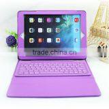 Cheap 5 Colors Detachable Wireless Bluetooth Keyboard Protective PU Leather Stand Case Cover For Ipad Air 2/ipad 6