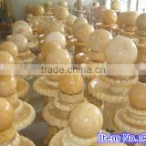 RF-22 high quality yellow indoor rolling marble ball fountain