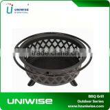 Antique High Quality Round Fire Pit Patio Garden Fireplace thumbnail-2