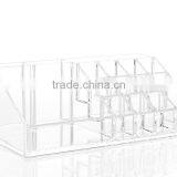 C15 12 Holes Clear Acrylic Cosmetic Jewelry Display Makeup Organiser Box Case Storage Holder thumbnail-1