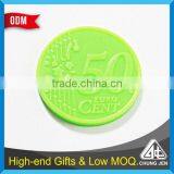 China Supplier Euro Pound Oem Supermarket Trolley Plastic Token thumbnail-1