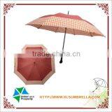 27" Fiberglass Overedge Auto Open Golf Umbrella thumbnail-1