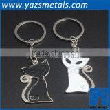 Factory Custom Valentine's Day Gift Metal Keychain thumbnail-6