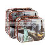 Set of 2 Decorative Wooden Suitcase Packaging Box