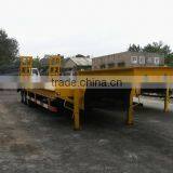 China Hot-selling Tri-axle 40 Tons Gooseneck Low Bed Trailer Transportation thumbnail-3