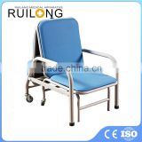 Hospital Folding Cushion Manual Hospital Recliner Chair Bed