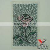 Pink Rose Rhinestone Sticker thumbnail-1