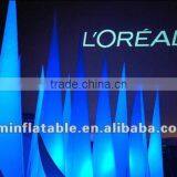 Inflatable LED Light Cone With Blue Light