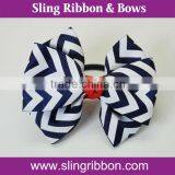 Handmade Polyester Ribbon Hair Band With Printed Pattern thumbnail-1