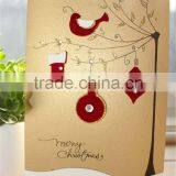 2014 Handmade Professional Christmas Greeting Cards Factory Direct Price thumbnail-3