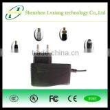 UK US EU AU plugs 12V 2A switching power supply with FCC UL CE ROHS PSE SAA CB certification