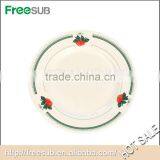 Custom Ceramic Sublimation Plate With Flower Rim Made In China thumbnail-2