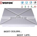 office aluminum clip in ceiling board,office building interior decoration,office ceiling decorations