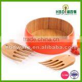 High Quality Wood Lacquer Bowl,wood Salad Bowl ,salad Bowl Wholesale thumbnail-2