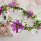 Sun Flower Head Wreath Garland For Wedding Prom Party And Christmas Decoration thumbnail-1