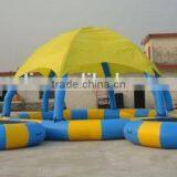 Outdoor Inflatable Pool With Cover