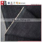 Wholesale Black and Gray Brushed Cotton Denim Fabric thumbnail-1