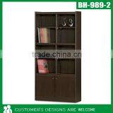 Cube Bookcase, Rattan Bookcase, Modern Corner Bookcase thumbnail-2
