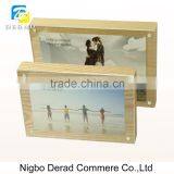Glass Wood Photo Frame