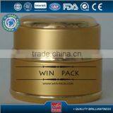 Golden Aluminum Lotion Bottle With Inner Side Plastic Bottle,shiny Gold Color Rim thumbnail-6