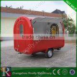 Big Window Easy Moving Sliding Food Truck Food Cart