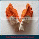 Orange Latex Coated Cotton Gloves thumbnail-5