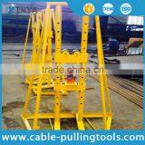 5T Cable Drum Stand With Hydraulic Lifting Jacks thumbnail-6