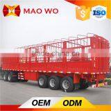 Fence Wall Side Open Cargo Truck Trailer for Sale thumbnail-1