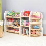 Fashion Children's Plastic Bookcase Kids Toy Storage Shelf Bookrack thumbnail-6