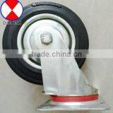 6 Inch Garbage Bins Rubber Caster, thumbnail-2