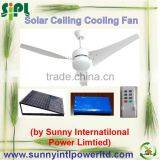Vent Goods Hot Sell 12v Solar Ceiling Fan Include (LED Light), Controller, Solar Bettery System thumbnail-2