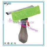 Spray Window Brush Window Cleaner With Microfiber and Rubber Wiper Strip thumbnail-1