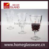 6OZ Diamond Engraved Wine Glass Cup for Party thumbnail-4