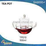 TP010(500ML),heat Resistant Glass Teapot thumbnail-1