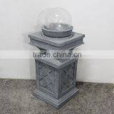 Polyresin Garden Sculpture With Light thumbnail-2