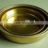 Oxidation Treatment Gold Plated Serving Tray Gold Tray thumbnail-1