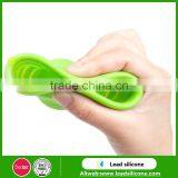 Eco-friendly Collapsible Silicone Coffee Cup For Camping/Silicone Flodable Cups With Lids thumbnail-2