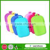 New Design Fashion Wholsale Colorful Silicone Card Holder Wallet thumbnail-1