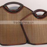 High Quality Best Selling Bamboo Shopping Bag WITH HANDLE From Vietnam thumbnail-1