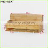 Bamboo Wine Glass Holder/ Wall Mount Rack for Wine Homex-BSCI thumbnail-1