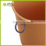 Emc High Quality Ring Handle Plastic Trash Can PP Dustin Bin Home Wasteb Bin thumbnail-6
