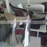 Outdoor Large Stainless Steel Maple Leaf Sculpture for Sale thumbnail-3