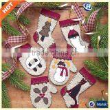 Pattern Design Felt Christmas Tree Decorations in Stock thumbnail-5