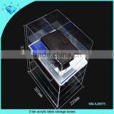 Small Cheap Acrylic Mirror Jewelry Box thumbnail-3