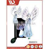 Personalized Ornaments Wholesale Solar Angel Lights Garden Stakes With Wings thumbnail-1